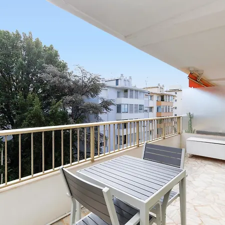 Appartement Upstays - 1 Bedroom - Balcony - Calm Cannes